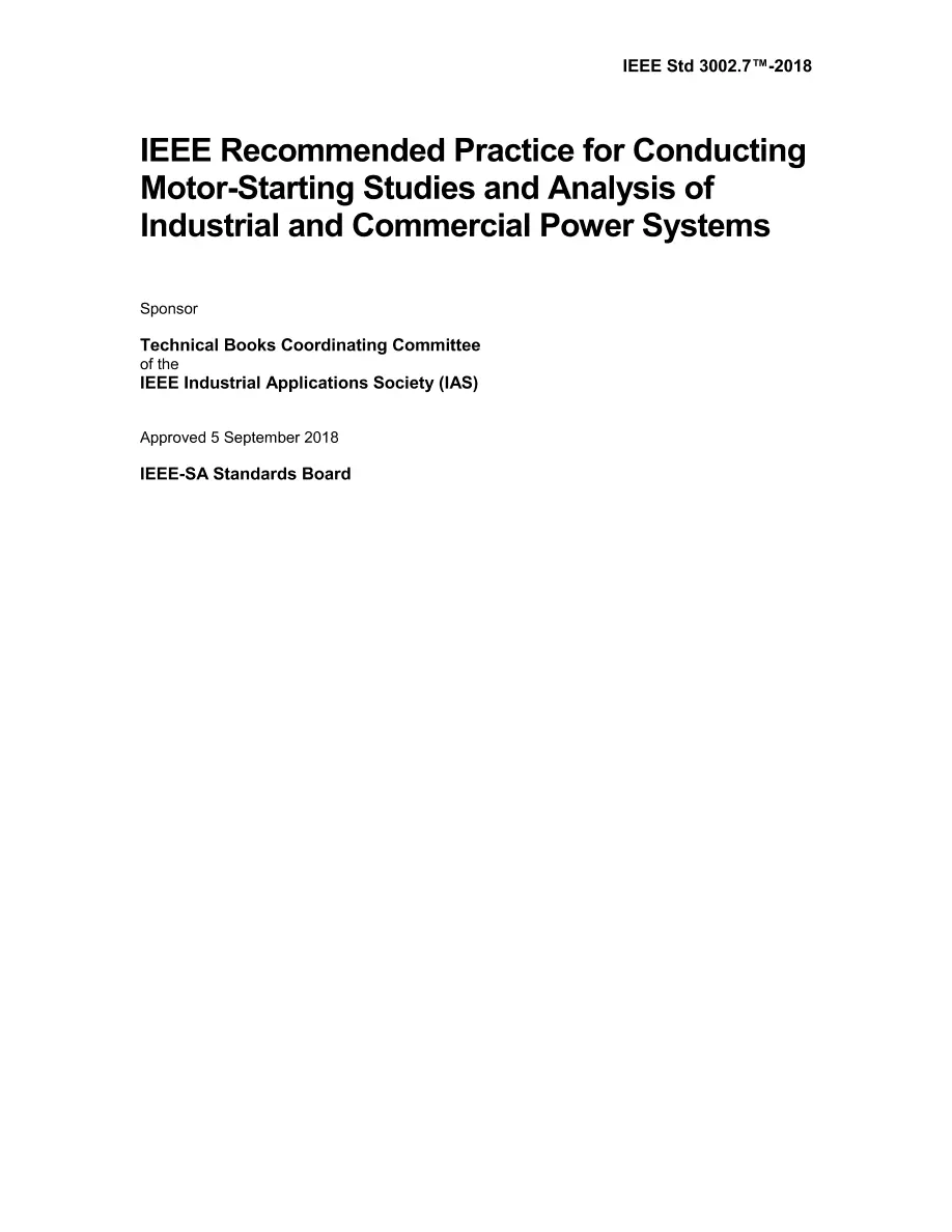 IEEE 3002.7-2018 IEEE 3002.7-2018 pdf