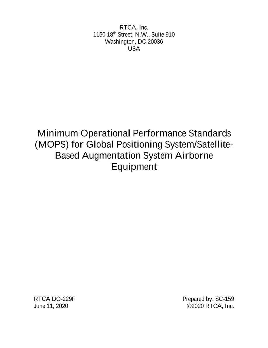 RTCA DO-229F pdf
