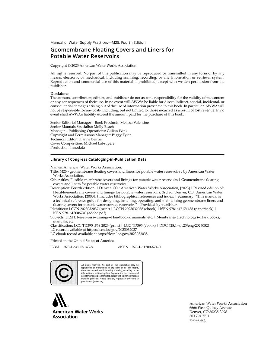 AWWA M25 AWWA M25 pdf