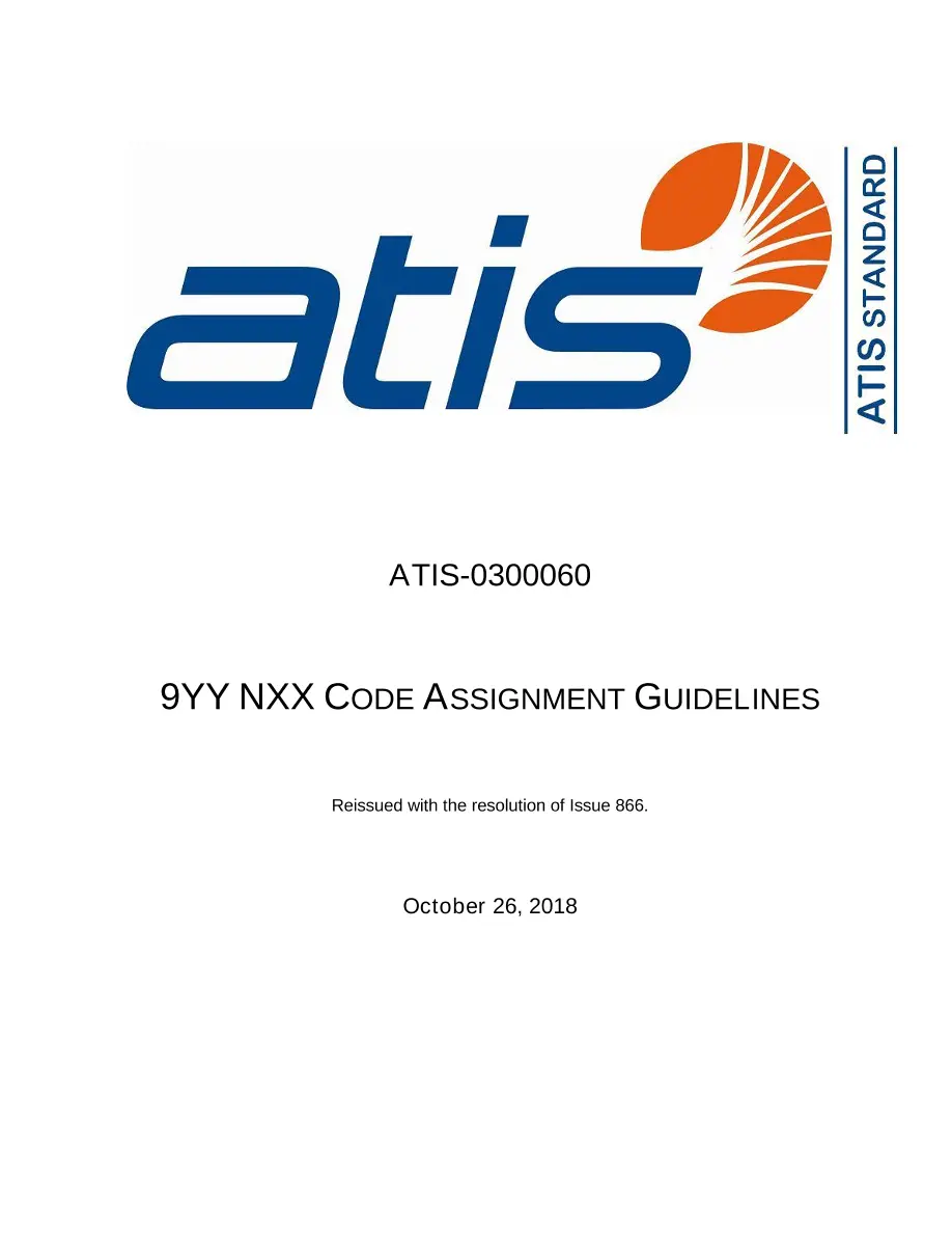 ATIS 0300060(2018-10) pdf