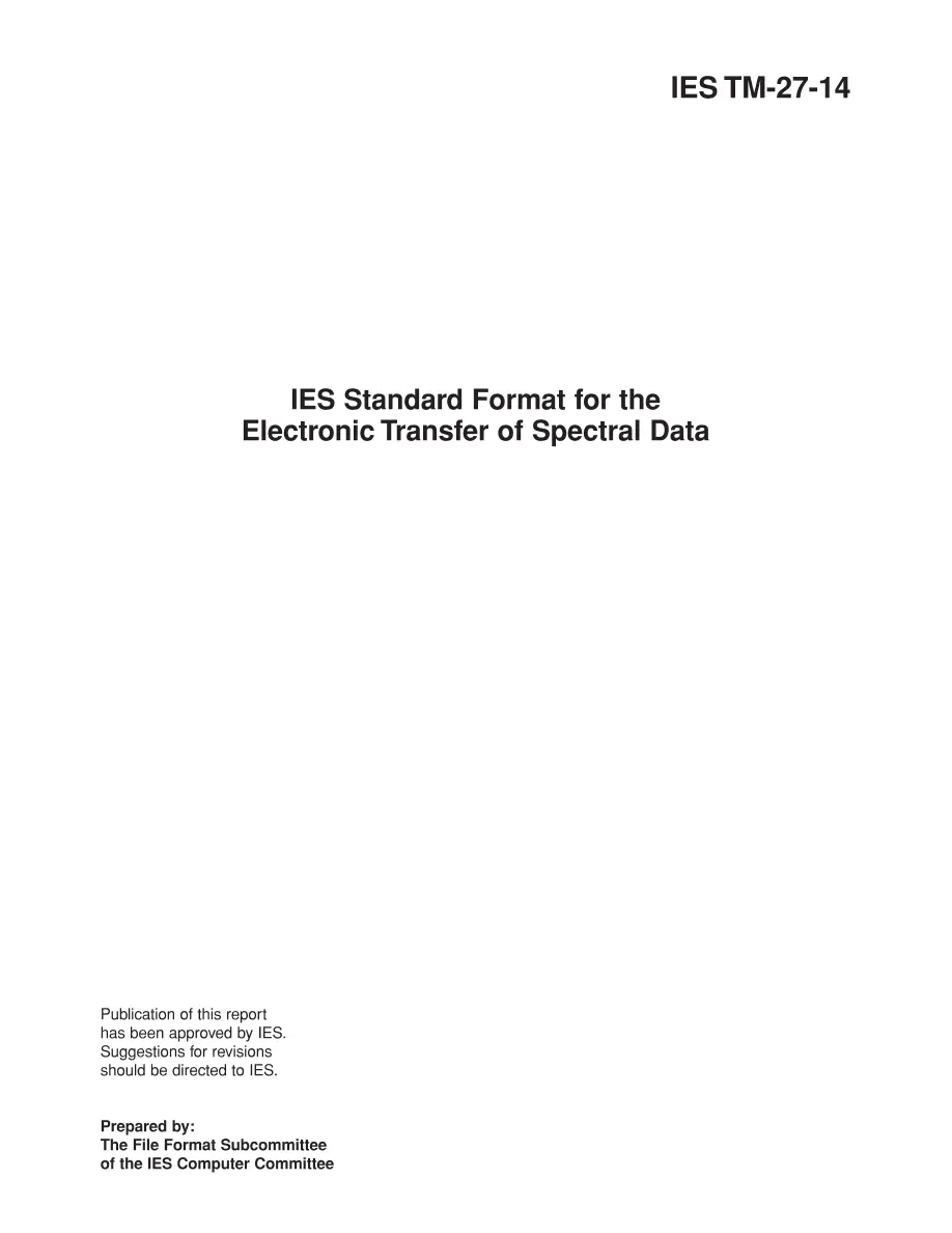IES TM-27-14 pdf