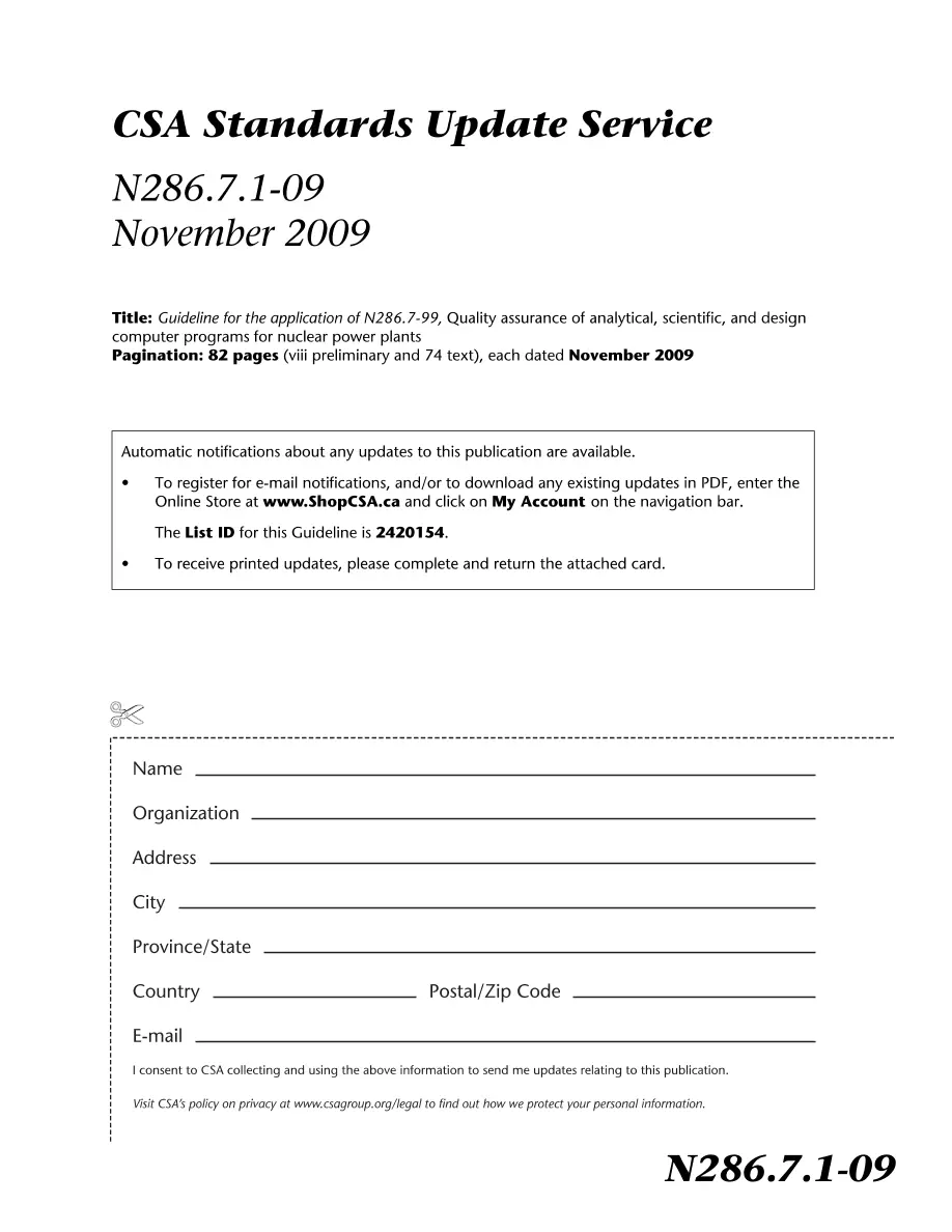 CSA N286.7.1-09 CSA N286.7.1-09 pdf