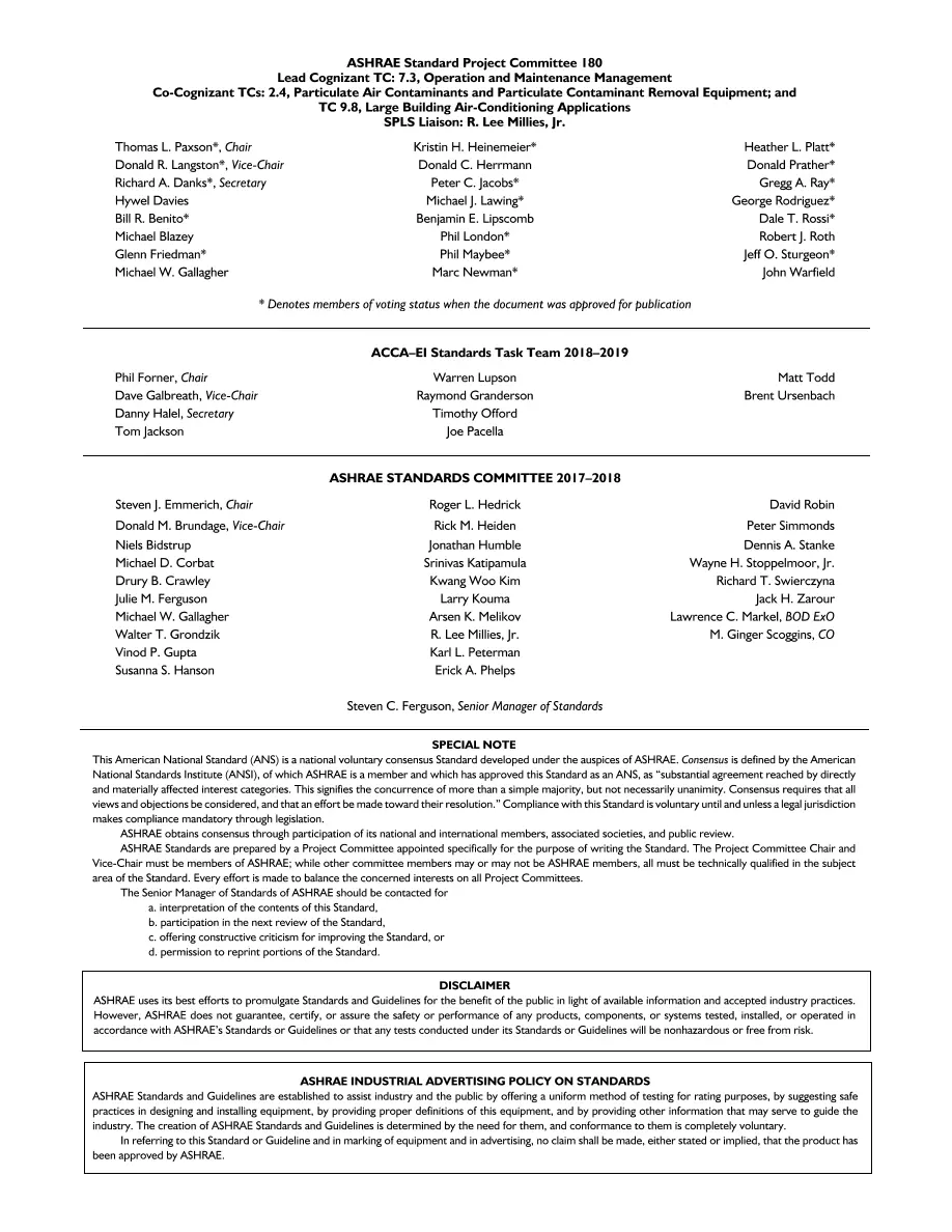ASHRAE 180-2018 ASHRAE 180-2018 pdf