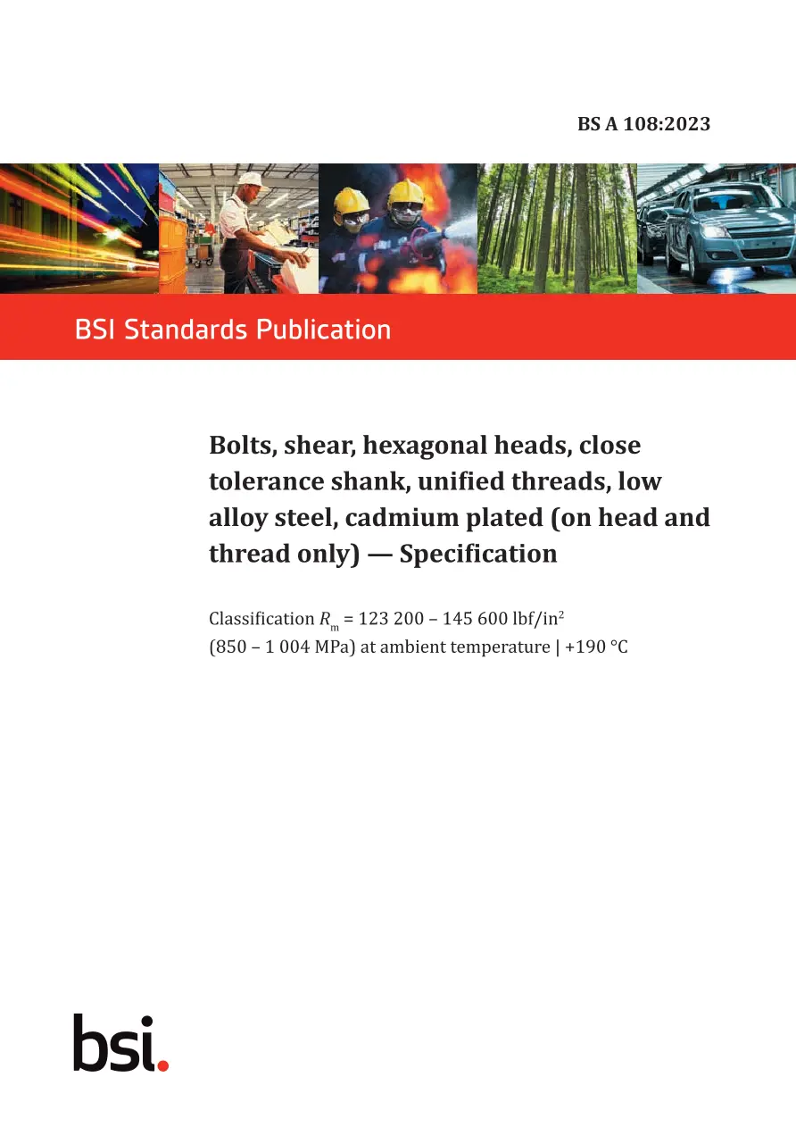 BS +A 108:2023 BS +A 108:2023 pdf