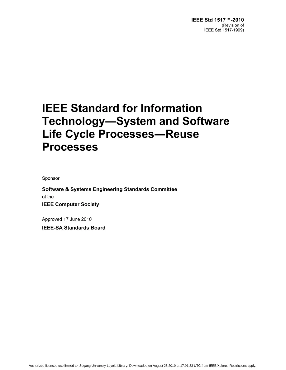 IEEE 1517-2010 IEEE 1517-2010 pdf