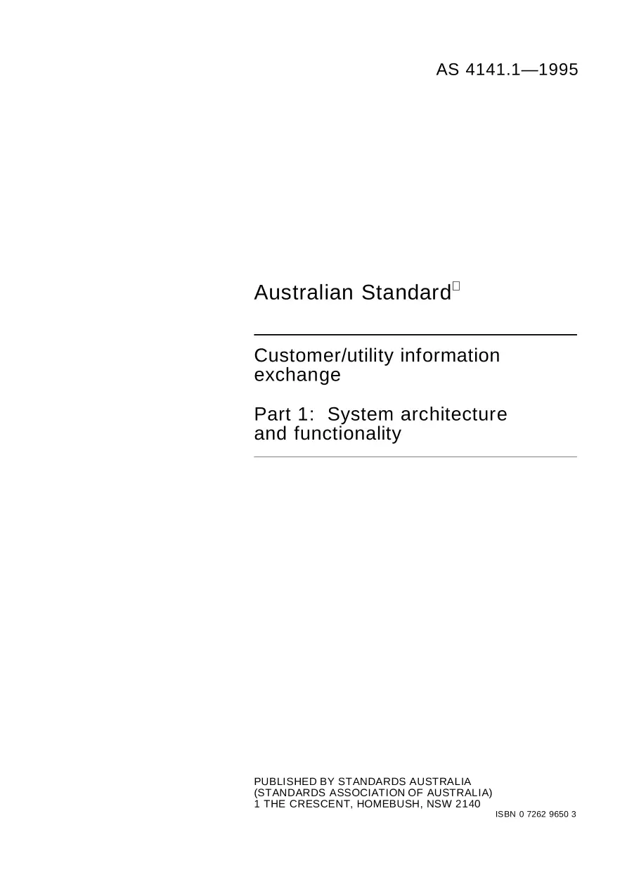 AS 4141.1-1995 AS 4141.1-1995 pdf