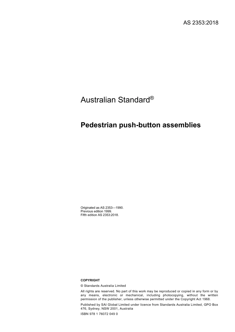 AS 2353:2018 AS 2353:2018 pdf