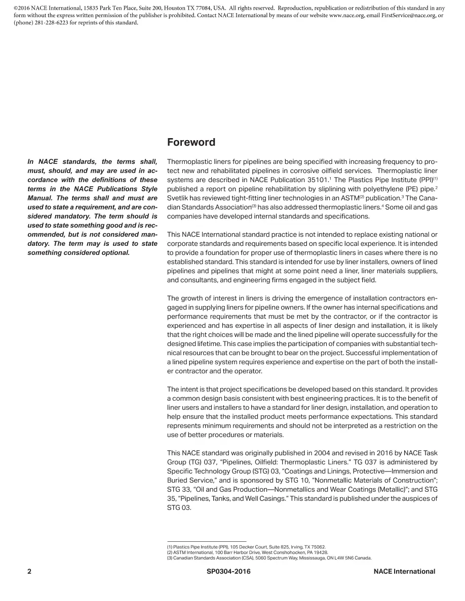 NACE SP0304-2016 NACE SP0304-2016 pdf