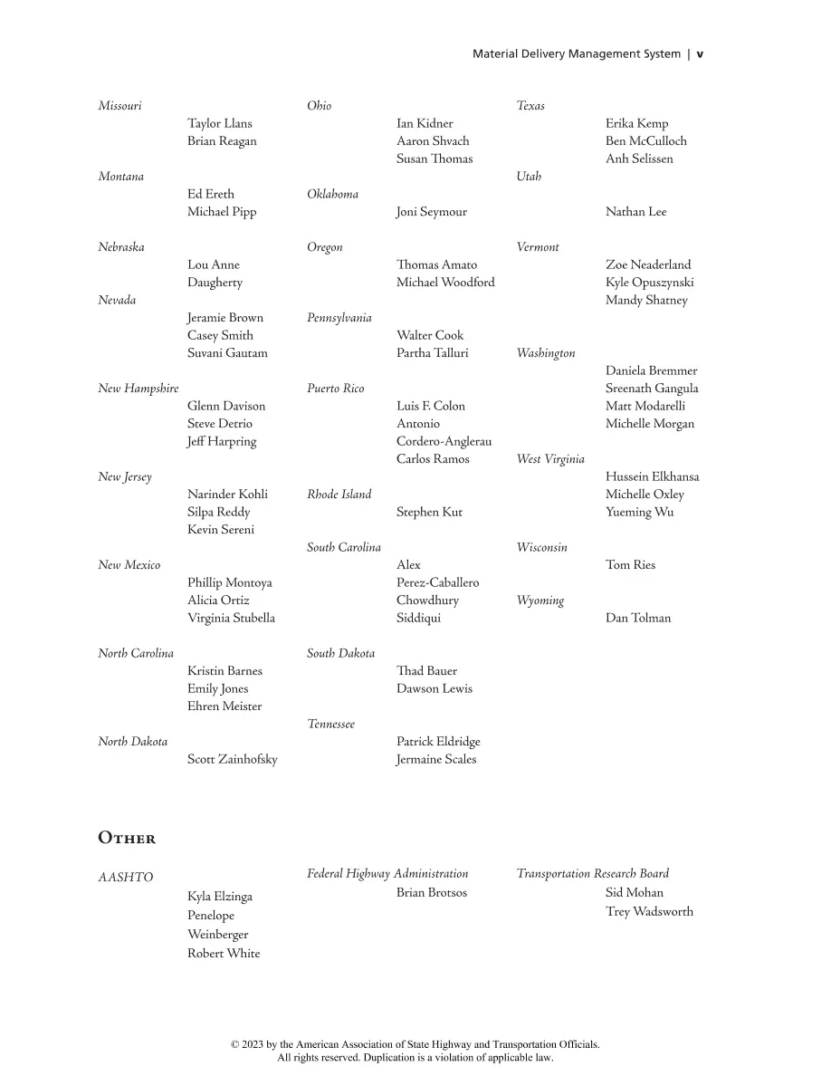 AASHTO MDMS-1 AASHTO MDMS-1 pdf