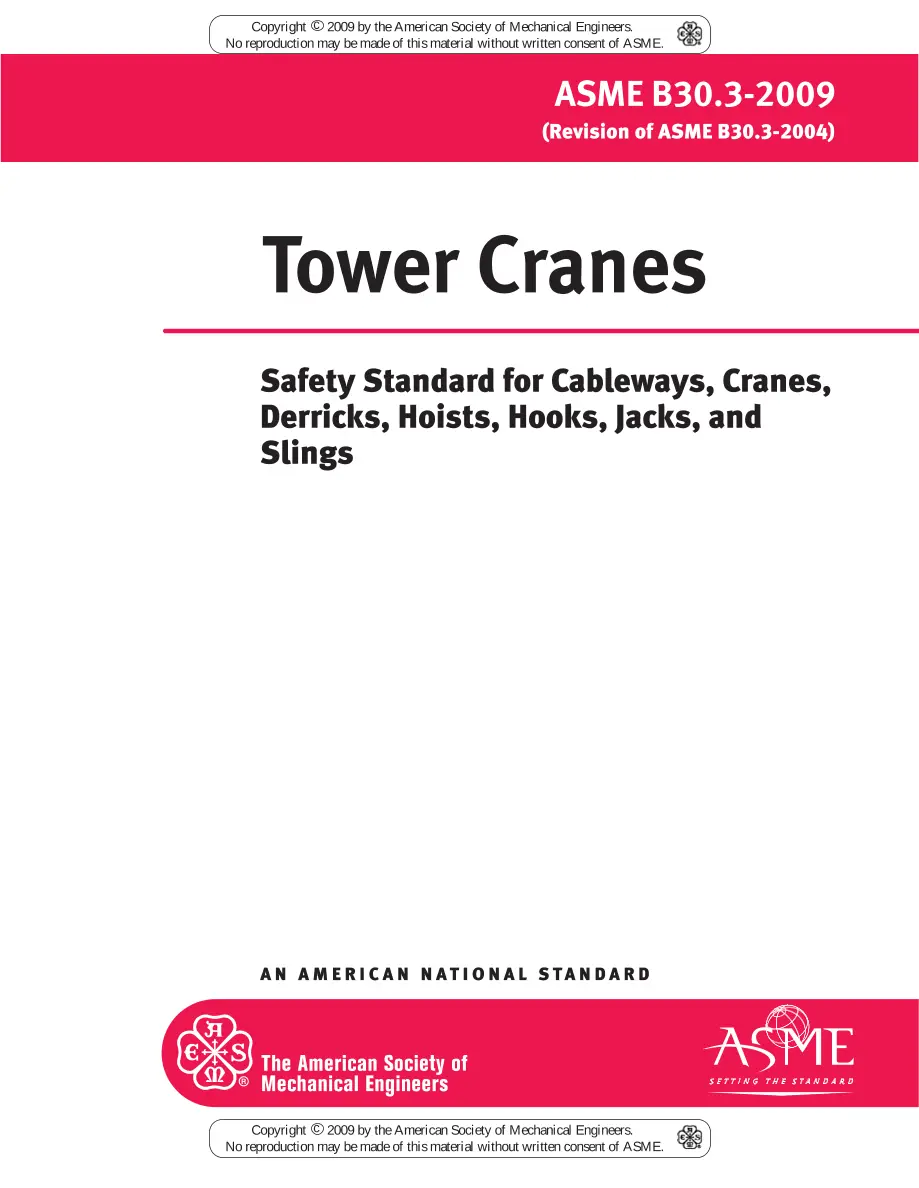 ASME B30.3-2009 ASME B30.3-2009 pdf