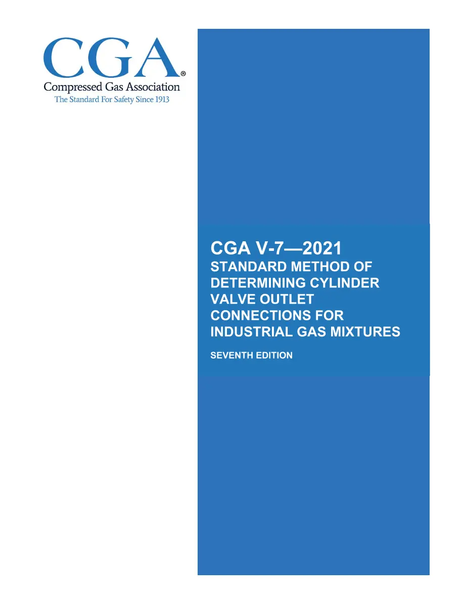 CGA V-7 pdf
