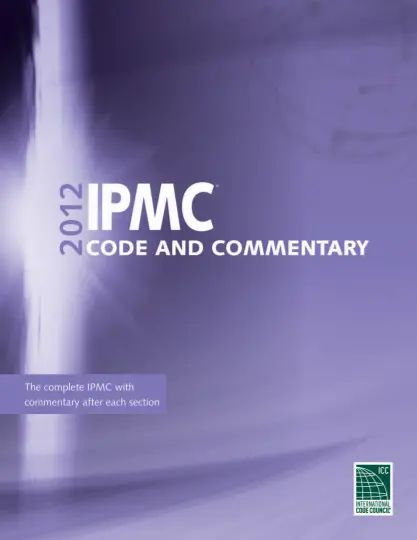 ICC IPMC-2012 Commentary ICC IPMC-2012 Commentary pdf