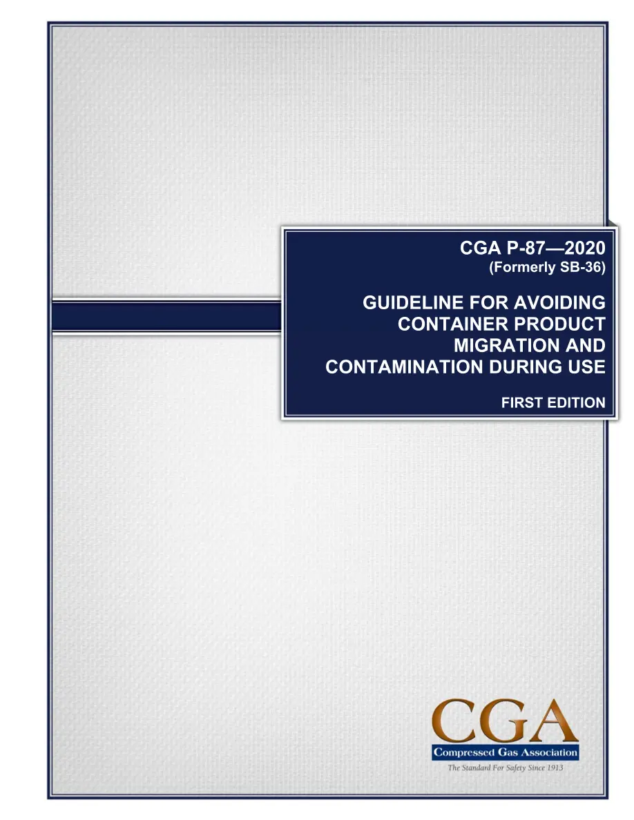 CGA P-87 pdf