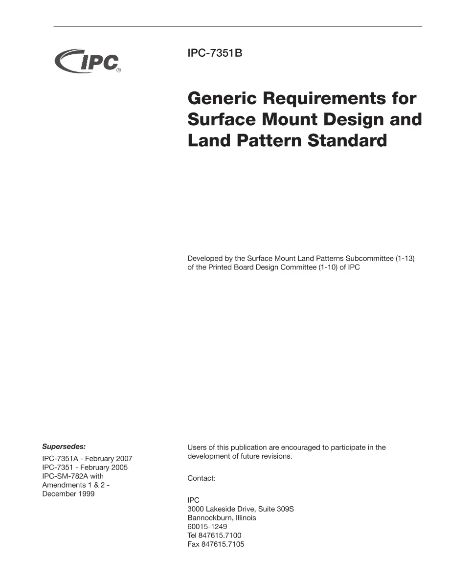 IPC 7351B IPC 7351B pdf