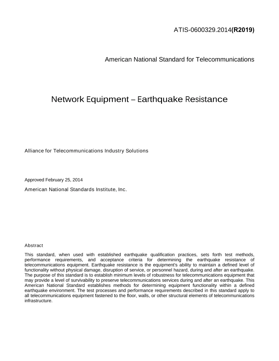 ATIS 0600329.2014(R2019) ATIS 0600329.2014(R2019) pdf