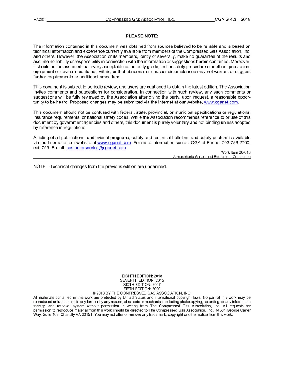 CGA G-4.3 CGA G-4.3 pdf