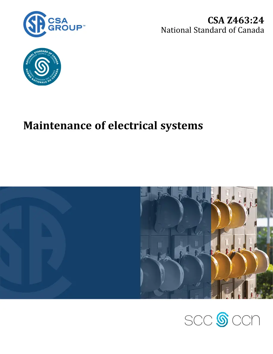 CSA Z463:24 CSA Z463:24 pdf