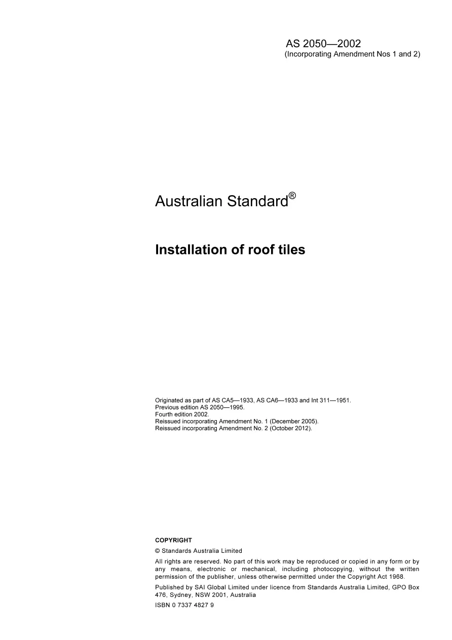 AS 2050-2002 AS 2050-2002 pdf