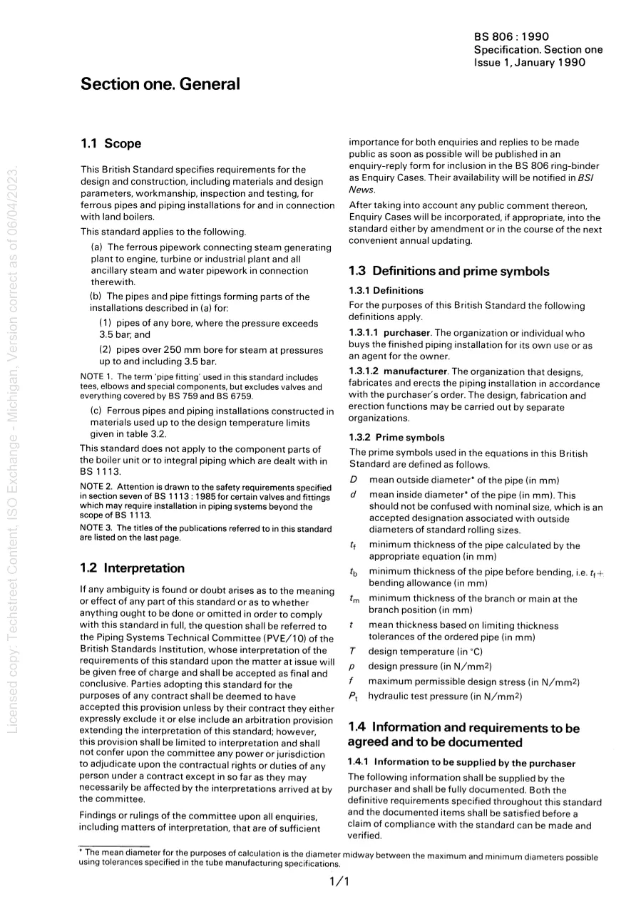 BS 806:1990 BS 806:1990 pdf