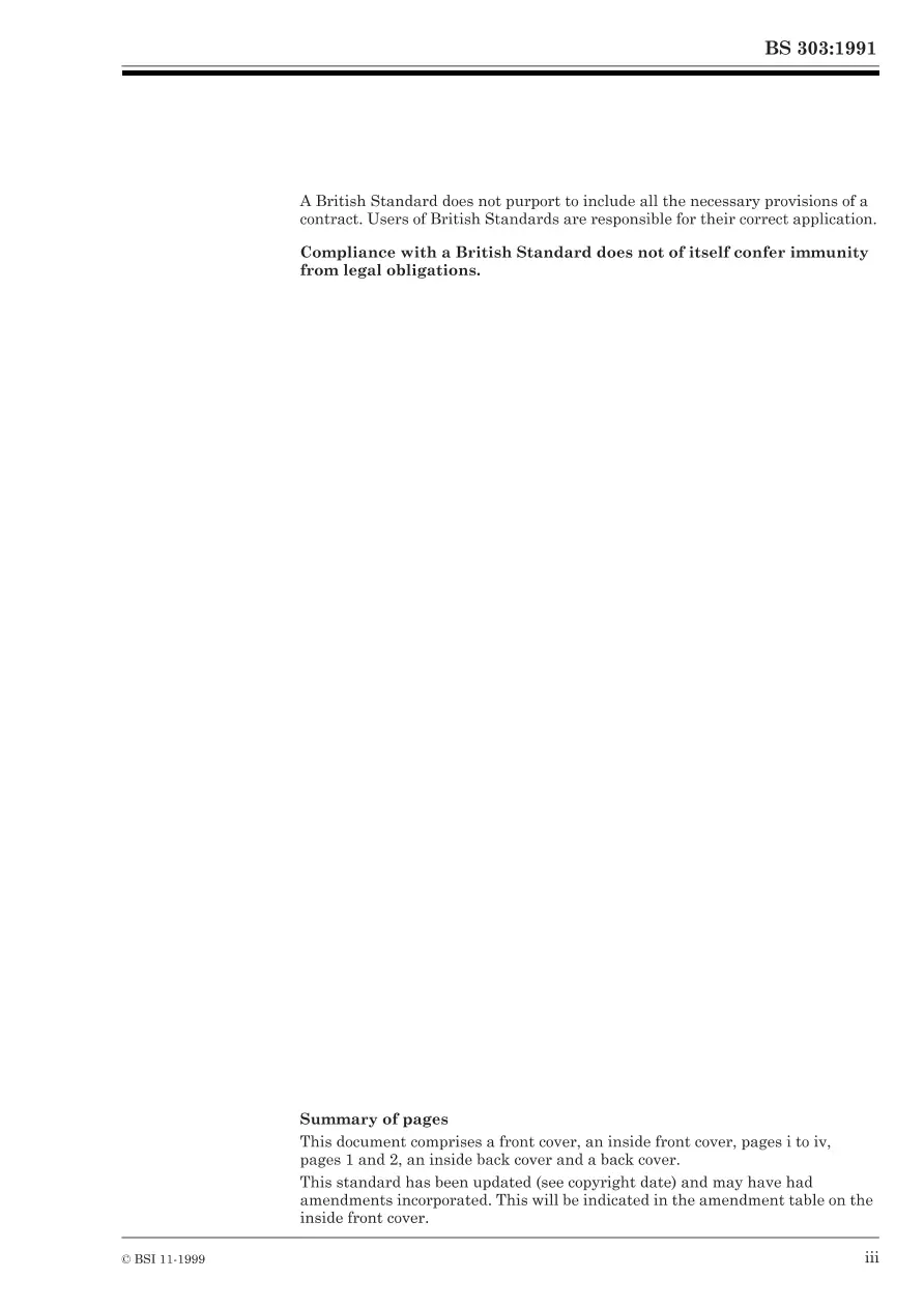 BS 303:1991 pdf