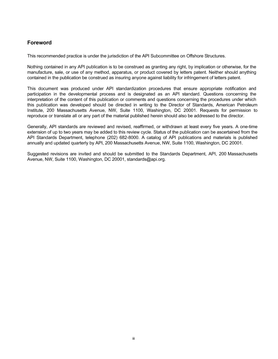 API RP 2I (R2020) API RP 2I (R2020) pdf