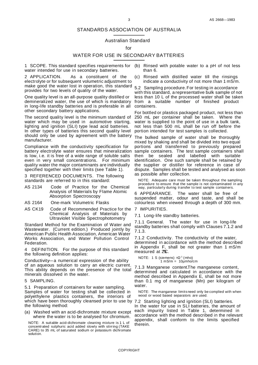 AS 2668-1983 AS 2668-1983 pdf