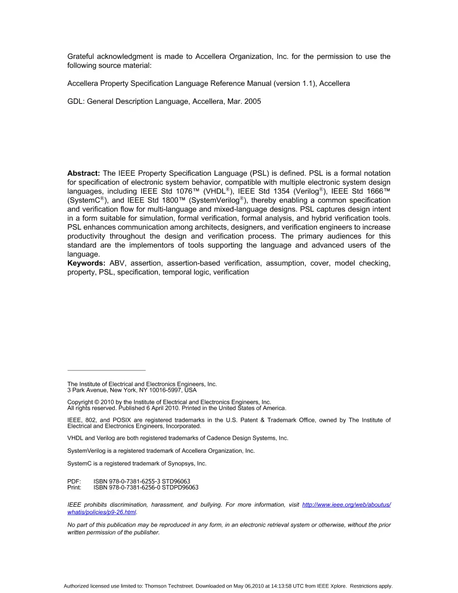 IEEE 1850-2010 IEEE 1850-2010 pdf