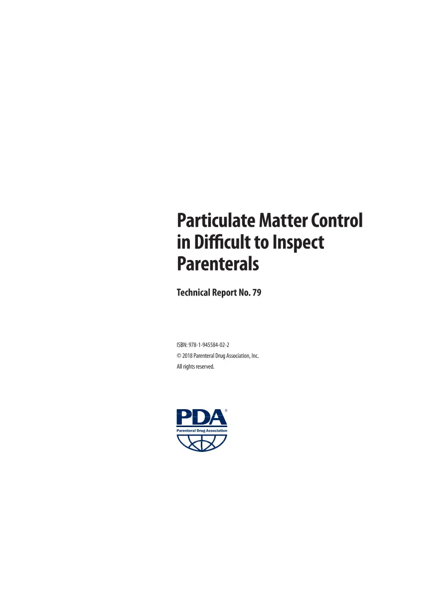 PDA TR 79 pdf
