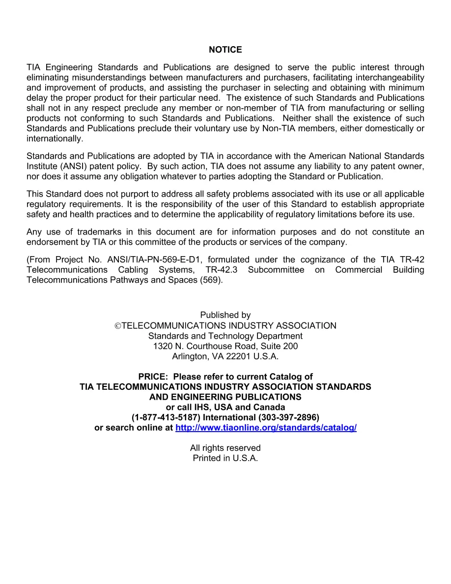 TIA ANSI/TIA-569-E TIA ANSI/TIA-569-E pdf
