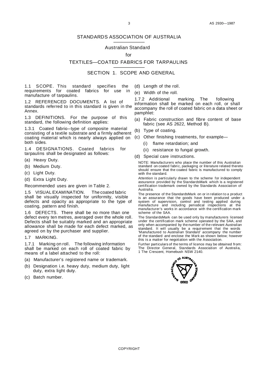 AS 2930-1987 AS 2930-1987 pdf