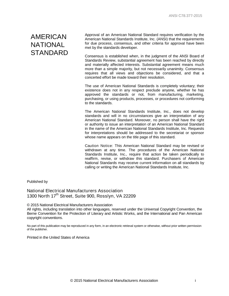 ANSI C78.377-2015 pdf