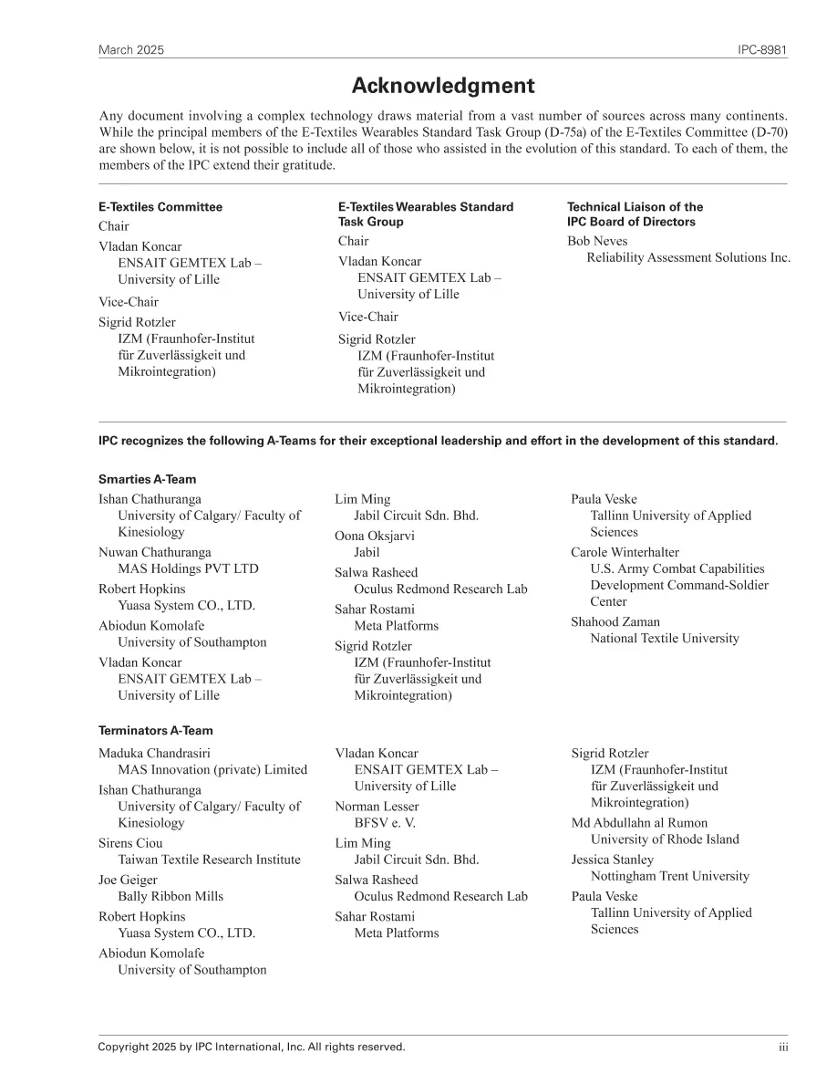 IPC 8981:2025 pdf