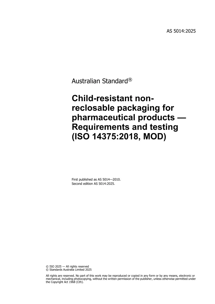 AS 5014:2025 pdf