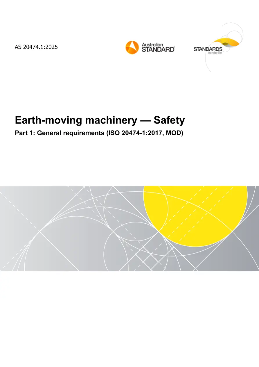 AS 20474.1:2025 pdf