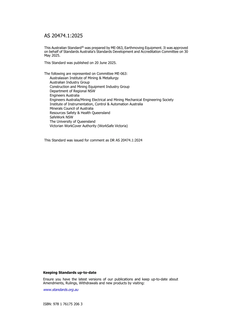 AS 20474.1:2025 pdf