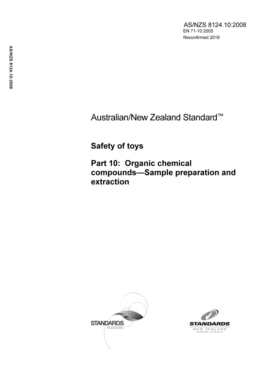AS/NZS 8124.10:2008 AS/NZS 8124.10:2008 pdf