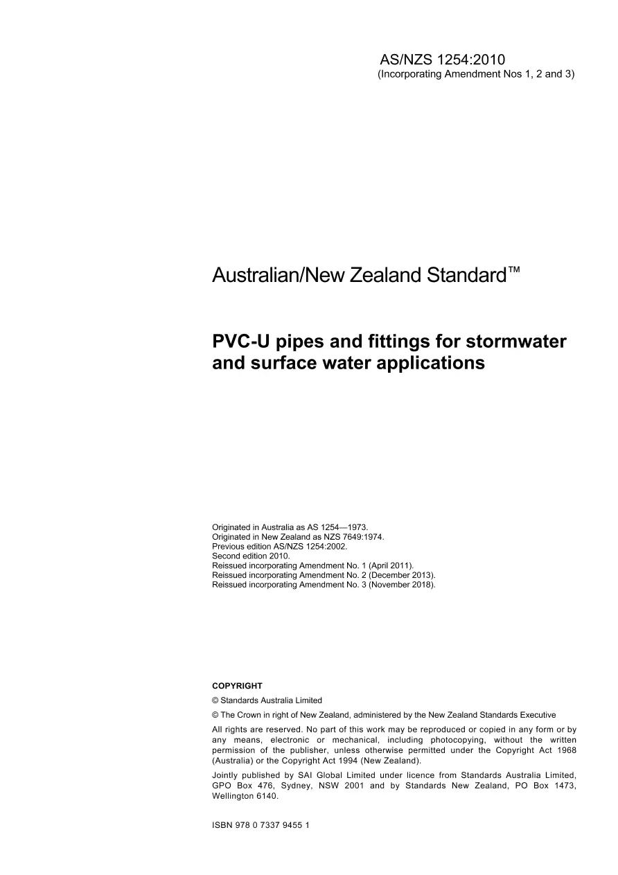 AS/NZS 1254:2010 pdf