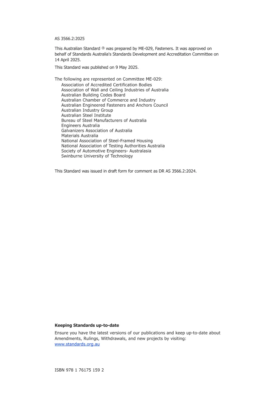 AS 3566.2:2025 pdf