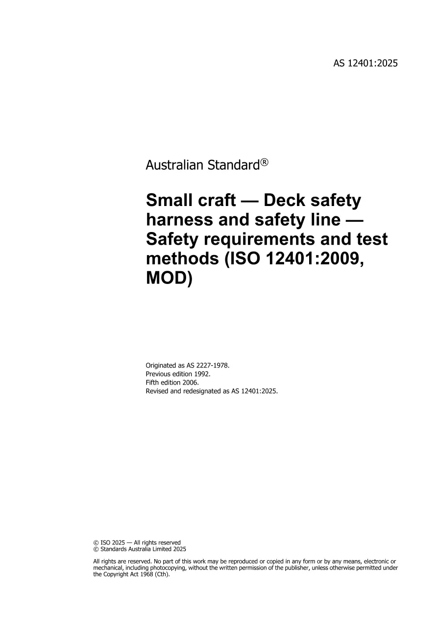 AS 12401:2025 pdf