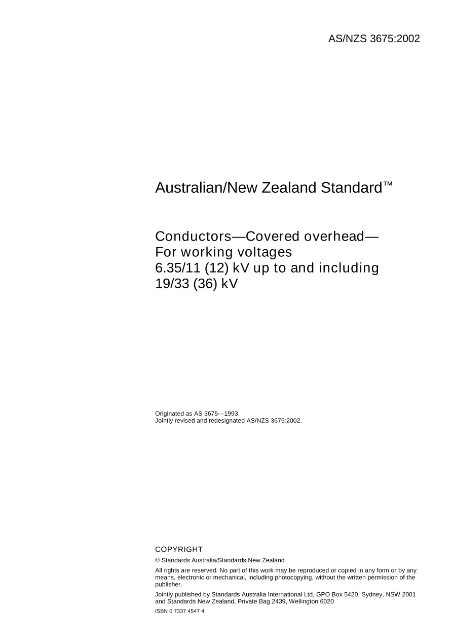 AS/NZS 3675:2002 pdf
