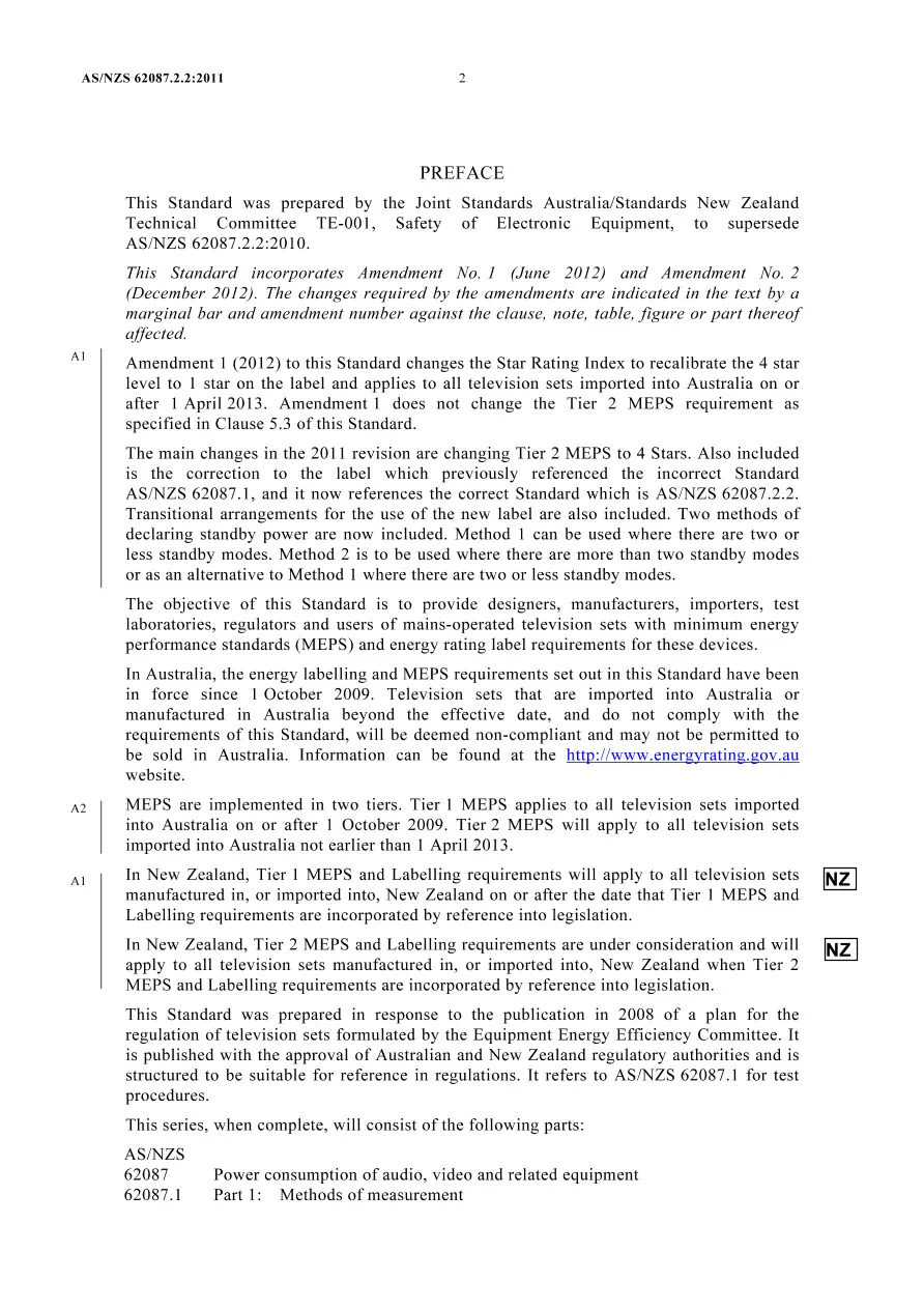 AS/NZS 62087.2.2:2011 pdf