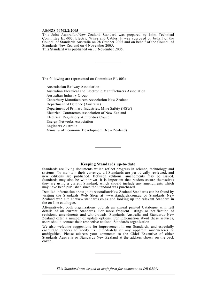 AS/NZS 60702.2:2005 pdf
