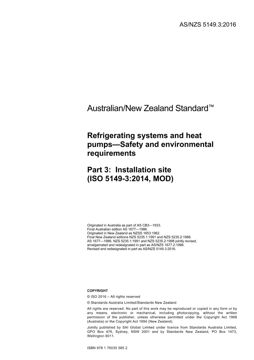 AS/NZS 5149.3:2016 AS/NZS 5149.3:2016 pdf