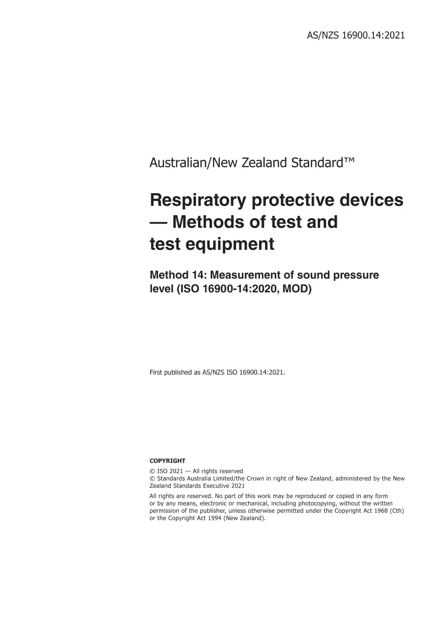 AS/NZS 16900.14:2021 AS/NZS 16900.14:2021 pdf