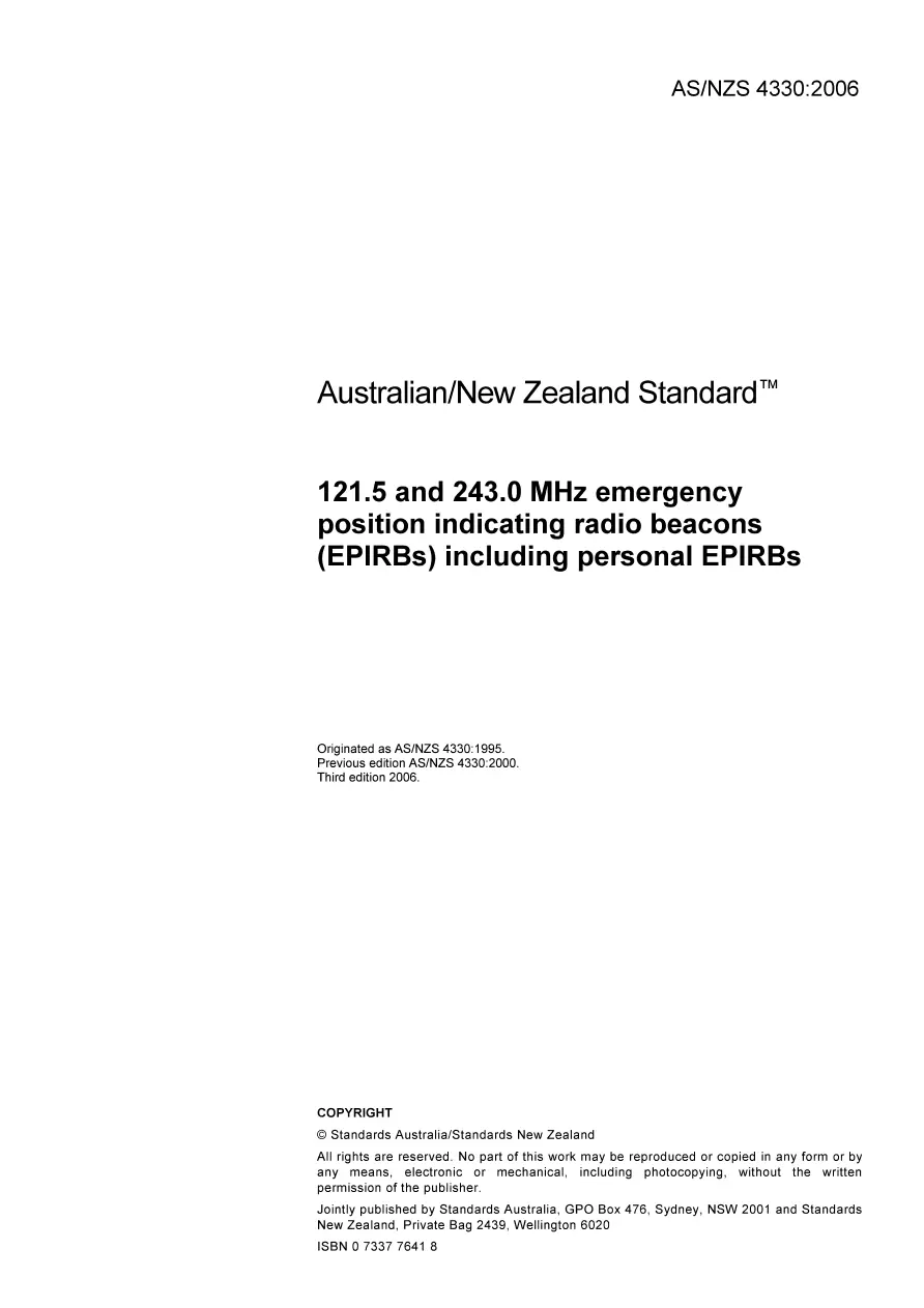 AS/NZS 4330:2006 pdf