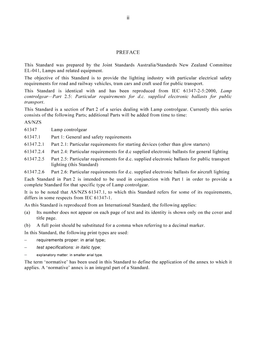 AS/NZS 61347.2.5:2002 pdf
