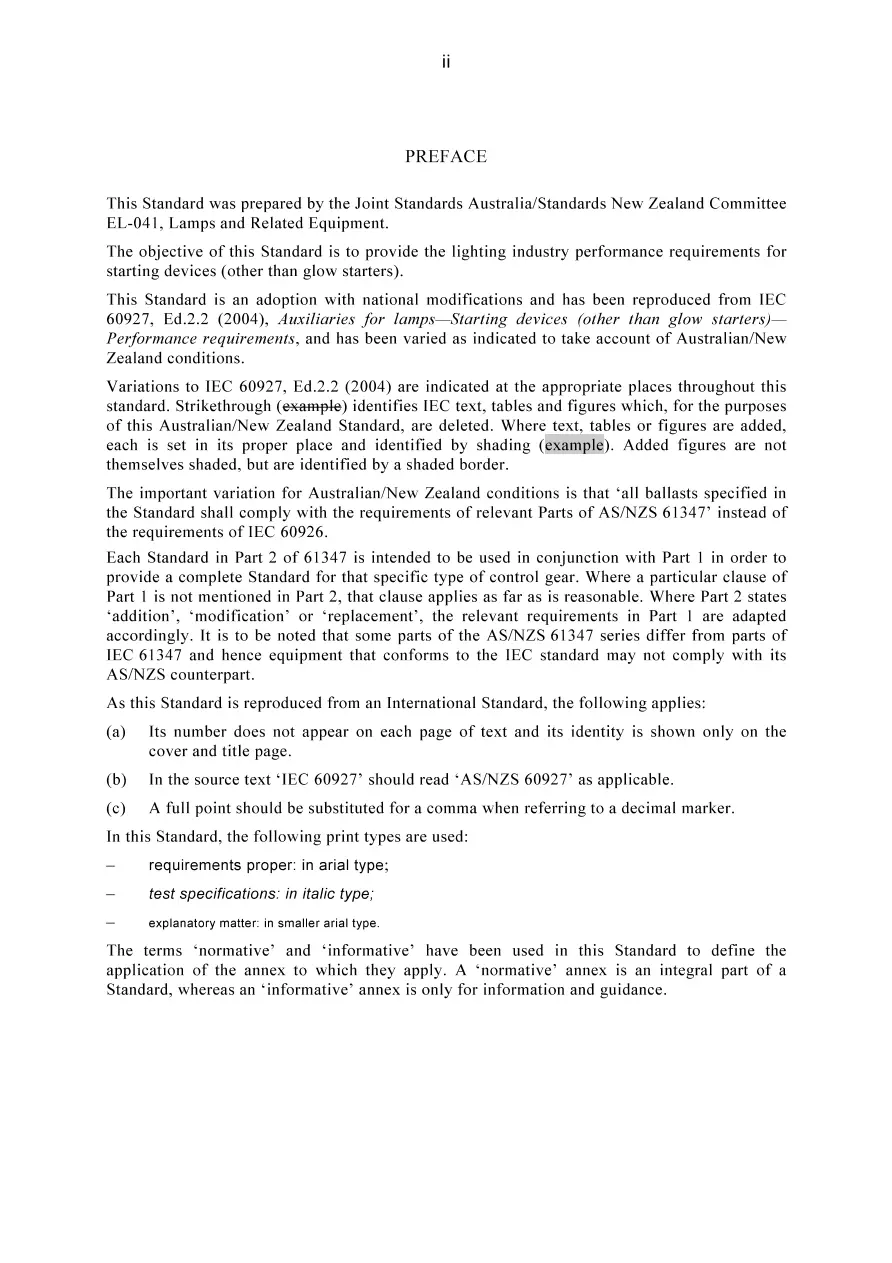 AS/NZS 60927:2005 pdf
