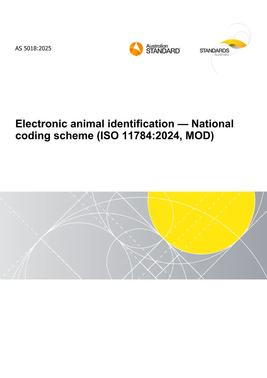 AS 5018:2025 pdf