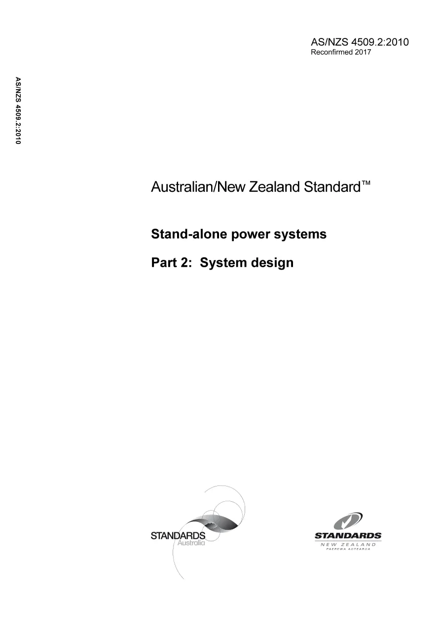 AS/NZS 4509.2:2010 AS/NZS 4509.2:2010 pdf