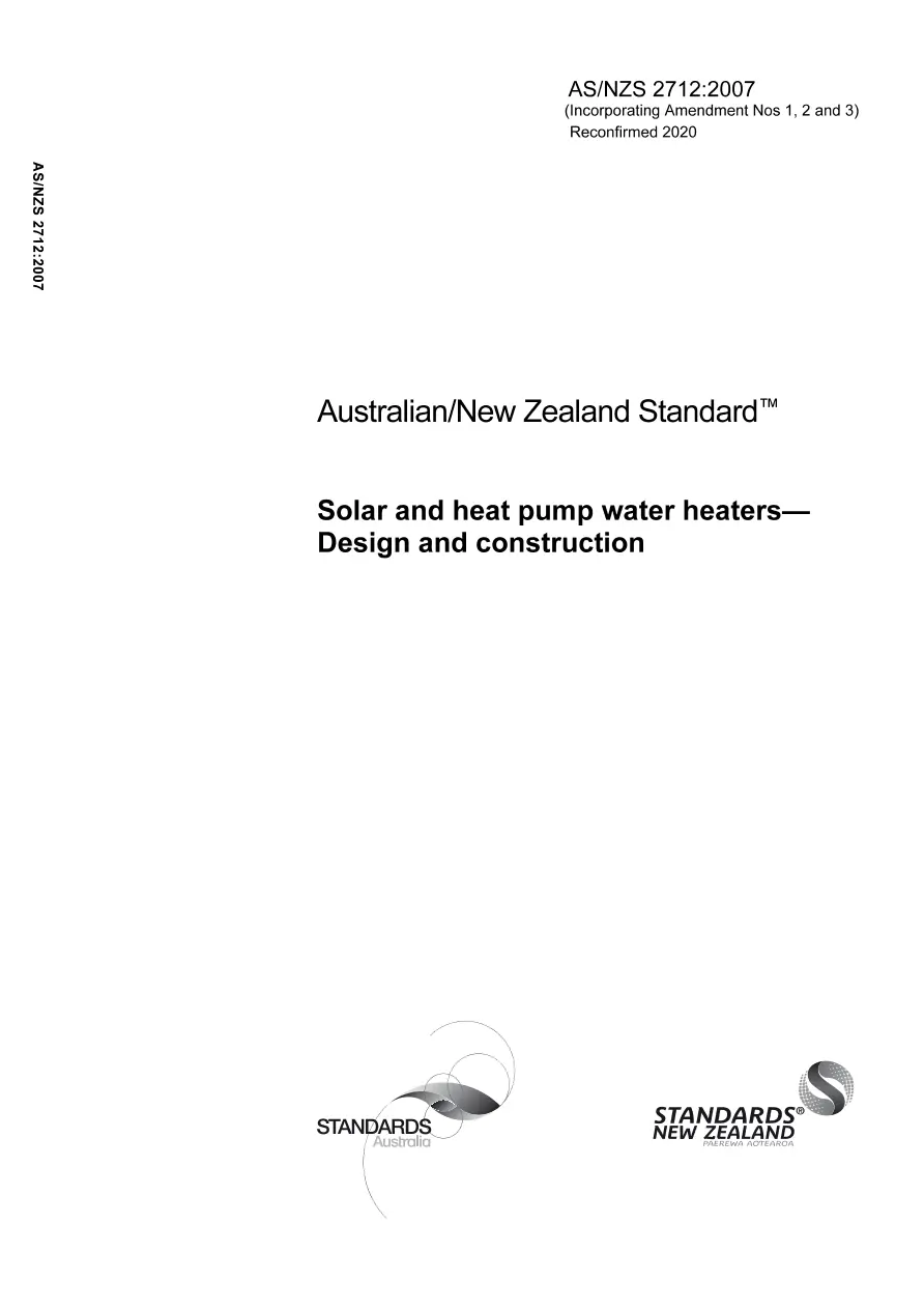 AS/NZS 2712:2007 AS/NZS 2712:2007 pdf